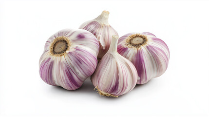 Fototapeta premium Garlic isolated on white background 