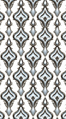 Circles, Shapes, Waves, Silver Floral Objects, Abstract Image, Texture, Pattern Background, Wallpaper, Smartphone Cover and Screen, Cell Phone, Computer, Laptop, 9:16 and 16:9 Format