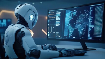 A high-tech animation studio with robotic animation tools and neon-infused animation frames, creating dynamic animations.