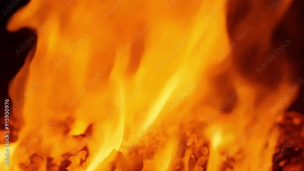 Aufkleber As the flame reaches its peak it produces a shimmering effect creating a closeup visual that is both striking and captivating.