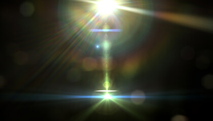 Abstract of lighting for background.abstract of digital lens flare background. Beautiful rays of light.	