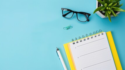 Efficiency in Action: Productivity Planner with Highlighted Tasks and Memo Sections for Enhanced Focus and Time Management