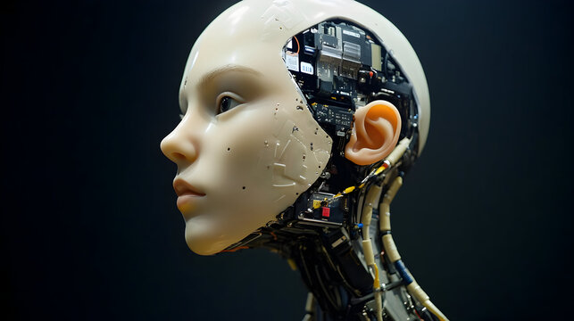 Artificial intelligence in humanoid head