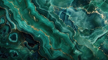 Intricate green agate stone patterns showcasing natural beauty and texture