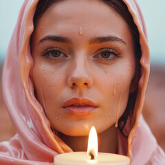 Mystical Enchantress: A Mesmerizing Portrait of a Middle Eastern Beauty