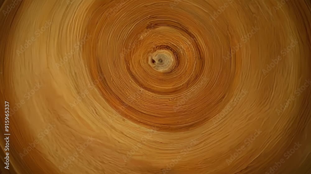 Poster A macro shot of the intricate patterns within a tree ring highlighting the unique markings and imperfections that develop over time.