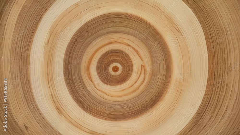 Poster The smooth and consistent lines of an annual ring revealing the strength and resilience of a tree as it weathers the changing seasons.