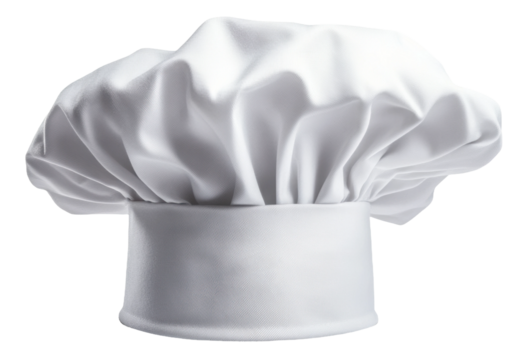 Chef hat, cut out - stock png.