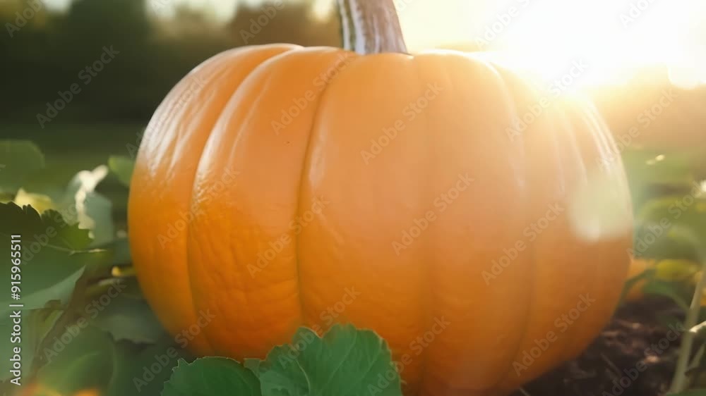 Poster with each passing week the pumpkin takes on a deeper orange hue signaling that its nearing maturity.