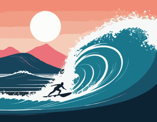 Surfing energy
