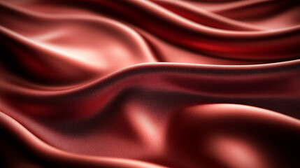 Fototapeta premium red fabric with intricate texture, evoking feelings of passion, energy, and warmth. The abstract pattern suggests movement and chaos, symbolizing intense emotions and dynamic life forces