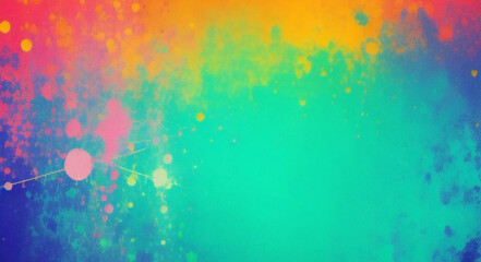 Fototapeta premium Abstract artistic background with colorful watercolor paint textures