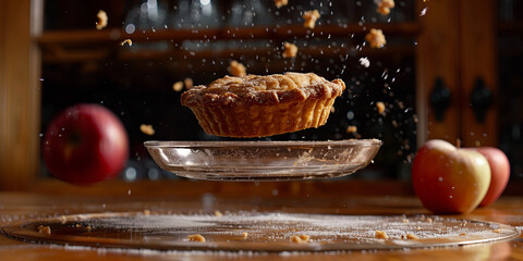 Pie Floater on the table