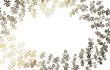 percent sign rain  percentage icon interest rate