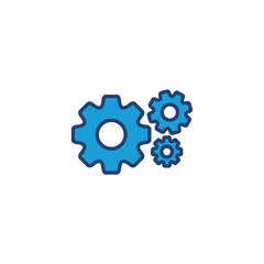 setting Icon Vector. Cog settings Icon Symbol