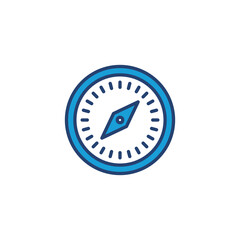 Compass icon vector. arrow compass icon vector