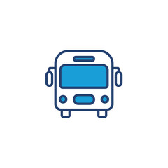Bus icon vector. bus vector icon