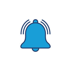 Bell Icon vector. Notification icon for your web site design