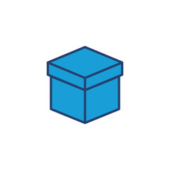 Box icon vector. box vector icon, package, parcel