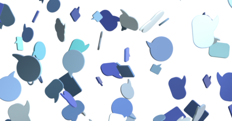 Hand holding using mobile phone with email icon on screen. Concept of business communication