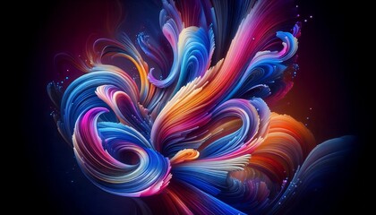 Luminous Abstract Motion