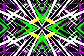 design vector background wrap racing with a unique straight line pattern and a bright color combination
