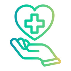 keep cleaning Line Gradient Icon