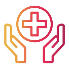 Fototapeta premium keep cleaning Line Gradient Icon