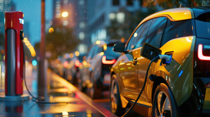 Electric vehicle sharing in a smart city