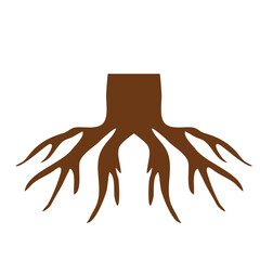 Tree Roots Clipart Vector 