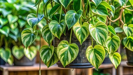 Obraz premium The low-maintenance Devil's Ivy thrives indoors, adding a touch of greenery without the hassle.