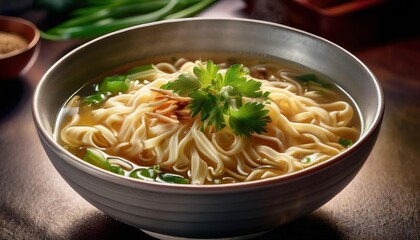 Delicious Homemade Asian Noodle Soup Recipe