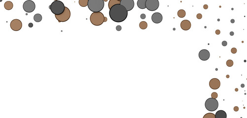 confetti png. Gold confetti falls from the sky.