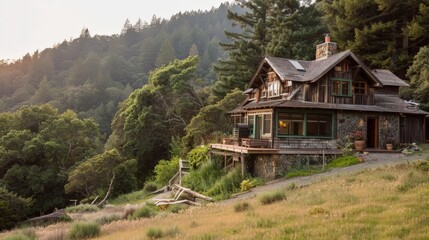 Imagine the creative inspiration drawn from an isolated house surrounded by inspiring landscapes. Write about artists' retreats, creative workshops