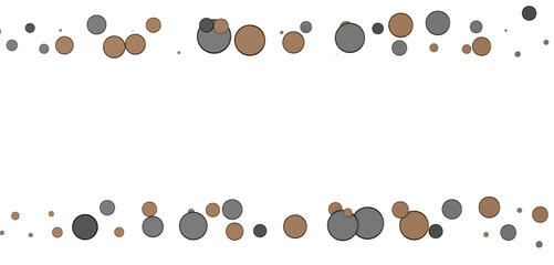 Multicolored paper confetti on transparent background. Realistic confetti flying. Colorful scattered items to holiday decorations.