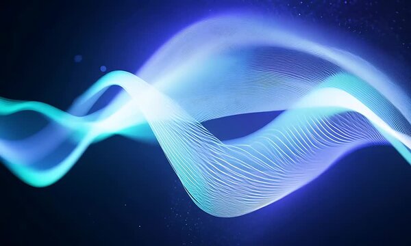 abstract blue background with lines