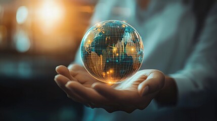 Business and economic growth on global business networks, Financial and banking data analysis, Customer service, Technology and data connection, Business strategy and digital marketing.