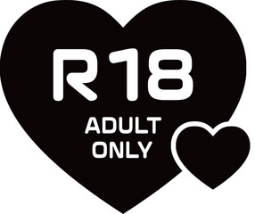 R18マークのアイコン1
