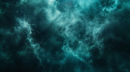 Horizontally Oriented Blue-Colored Grunge Background in 8K