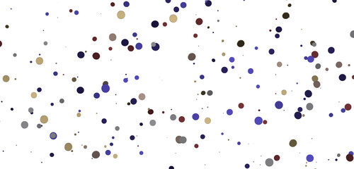 Fototapeta premium Shower of Elegance: Breathtaking 3D Illustration of Luxurious gold Confetti