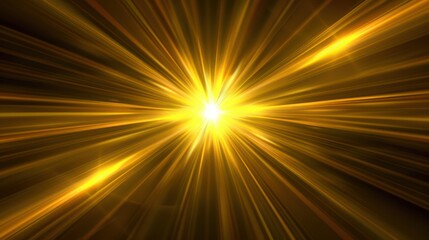 Golden Light Burst