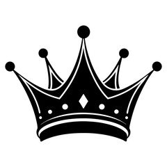 black crown, crown silhouette, King crown vector art, queen crown icon, Holiday t shirt, crown Vector illustration, crown Line art, cartoon drawn trendy logo, eps, svg