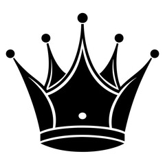 black crown, crown silhouette, King crown vector art, queen crown icon, Holiday t shirt, crown Vector illustration, crown Line art, cartoon drawn trendy logo, eps, svg