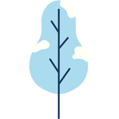 Winter Tree Illustration