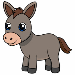 Black mule, mule silhouette, mule vector art, animal icon, Holiday t shirt, mule Vector illustration, mule Line art, pet cartoon drawn trendy logo, eps, svg