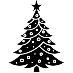 vector christmas tree 
