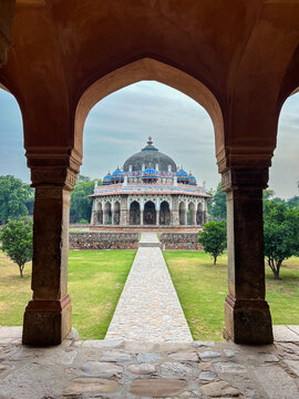 Isa Khan Tomb, Humayun's Tomb complex, New Delhi, India