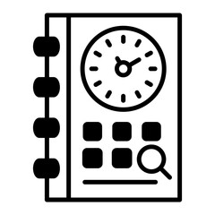 Obraz premium Schedule Icon