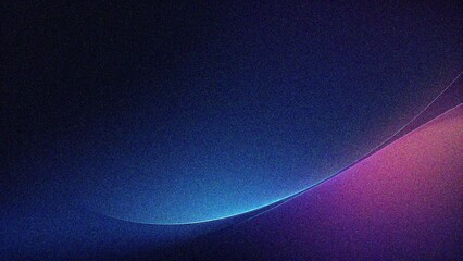 blue abstract gradient background grain texture effect dark vibrant color flow wave copy space