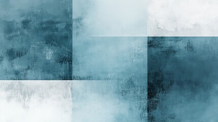 Harmonious background, using soft baby blue, soft blue, gray white, light gray, and mint green, with a text area in the center, suitable for creating calm and beautiful social media content.